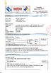China Changshu Yaoxing Fiberglass Insulation Products Co., Ltd. certificaten