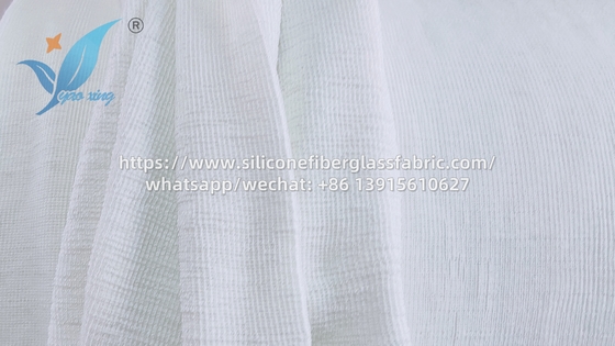 Witte gebreide stretch matras Liner brandwerend hoesstof