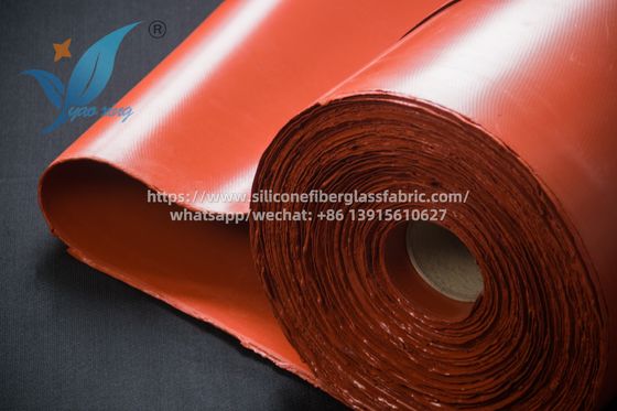 Brandbestendig Silicone-gecoat glasvezelstof voor branddeuren