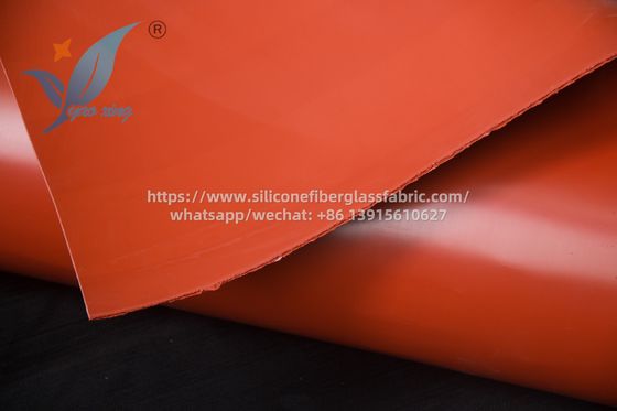 Brandbestendig Silicone-gecoat glasvezelstof voor branddeuren