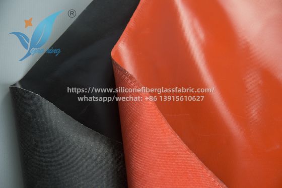 0.4 mm brandwerend gordijnstof met siliconencoating zachte textuur