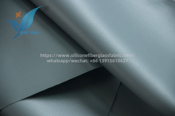 Grijzige 100 m siliconen beklede glasvezel isolatiemateriaal