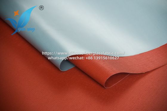 50m industriële siliconen beklede glasvezel stof 200 graden Celsius resistent anti-aging