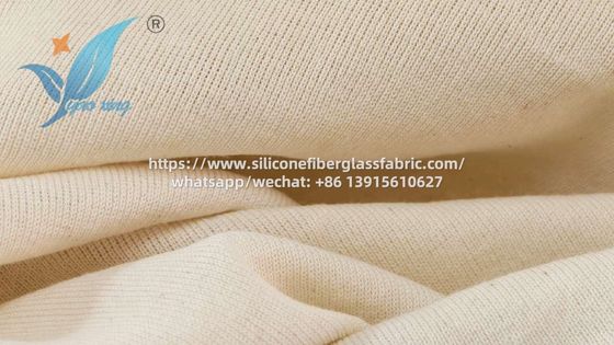 Glanzige duurzame natuurlijke witte FR barrière stof voor Fire Sock Customization