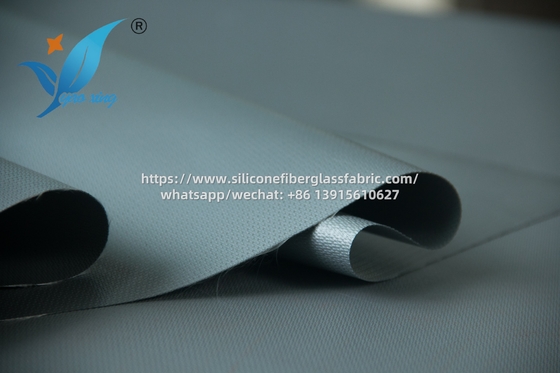 0,4 mm met siliconen gecoat glasvezelweefsel, brandwerend, chemisch bestendig