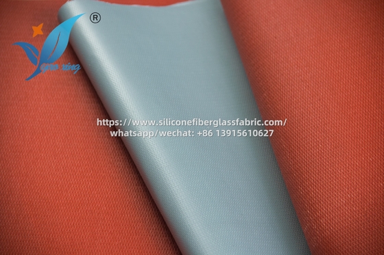 Silicone-gecoate glasvezelstof hoogtemperatuurbestendige -40 tot 200C