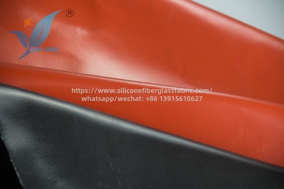 Hittebestendige siliconen gecoat glasvezelweefsel op maat