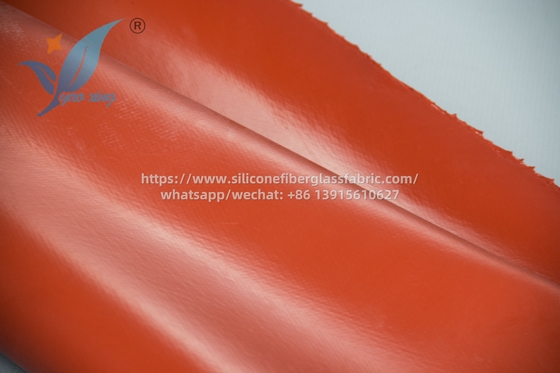 Hoge temperatuur siliconen gecoat glasvezelweefsel -40°C tot 200°C