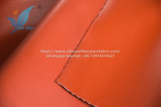 Hoge temperatuur siliconen gecoat glasvezelweefsel -40°C tot 200°C