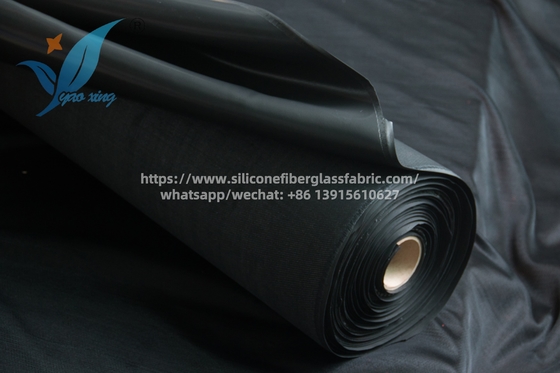1000mm met siliconen gecoat glasvezelweefsel -40 tot 200°C hittebestendig