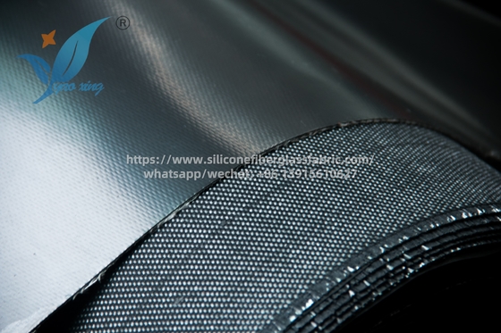 1mm siliconenrubber gecoate glasvezel lasdeken brandwerende stof