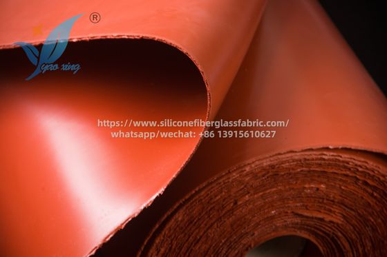 1m Breed Buitenbranddeken Siliconenrubber Gecoat Glasvezel 3.0mm Voor Hittebestendigheid