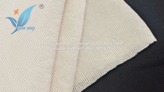 Glanzige duurzame natuurlijke witte FR barrière stof voor Fire Sock Customization