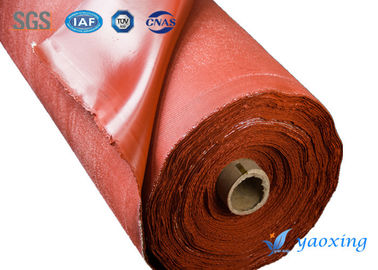 De industriële Vlotte Doek van de Siliconeglasvezel/de Zachte Weerstand van de Glasvezeltemperatuur