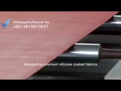 Rubber de Glasvezelstof van het Samenstellingssilicone voor Weerstandspakking Op hoge temperatuur