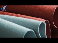 0.4mm Dikke Silicone Met een laag bedekte Glasvezeldoek voor Vuurvast Gordijn