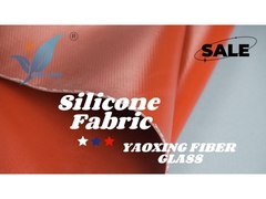 1m Breed Buitenbranddeken Siliconenrubber Gecoat Glasvezel 3.0mm Voor Hittebestendigheid